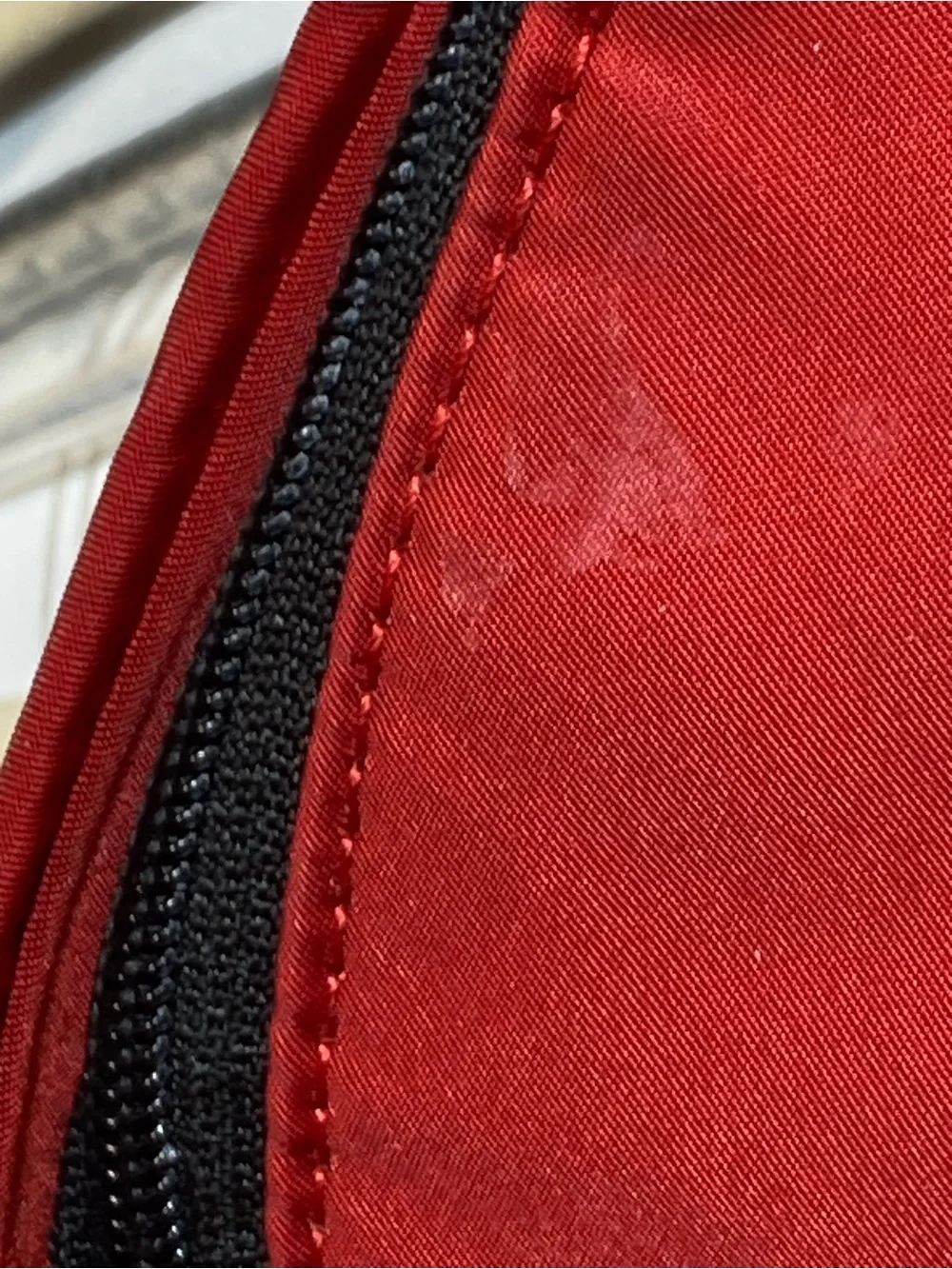 Michael Kors Red and Black Logo Backpack